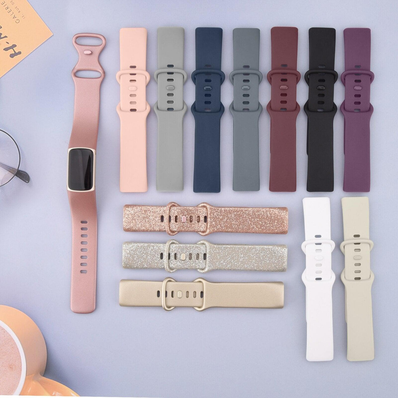 Silicone Sport Bracelet for Fitbit Charge 5 - watchband.direct
