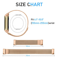 Thumbnail for Metal Magentic Strap for Fitbit Charge 5 - watchband.direct