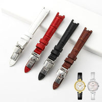 Thumbnail for Bamboo Pattern Leather Watch Strap for Tissot Watches - watchband.direct