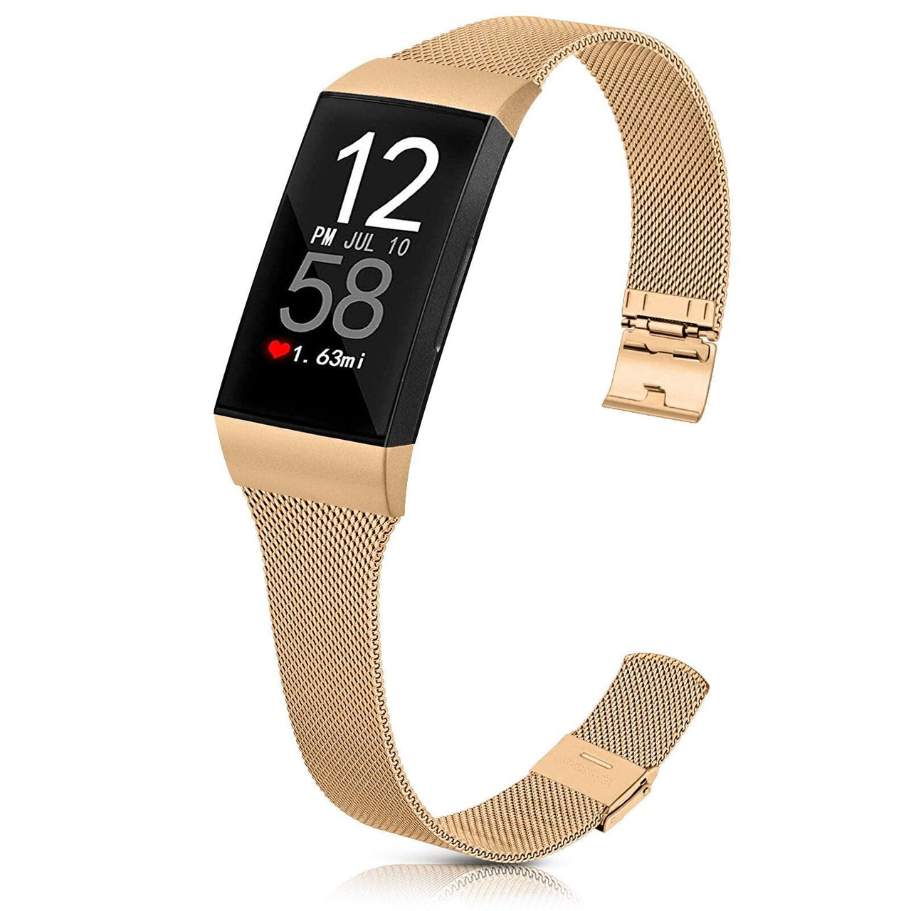 Milanese Watch Band for Fitbit Charge 3 / 4 - watchband.direct