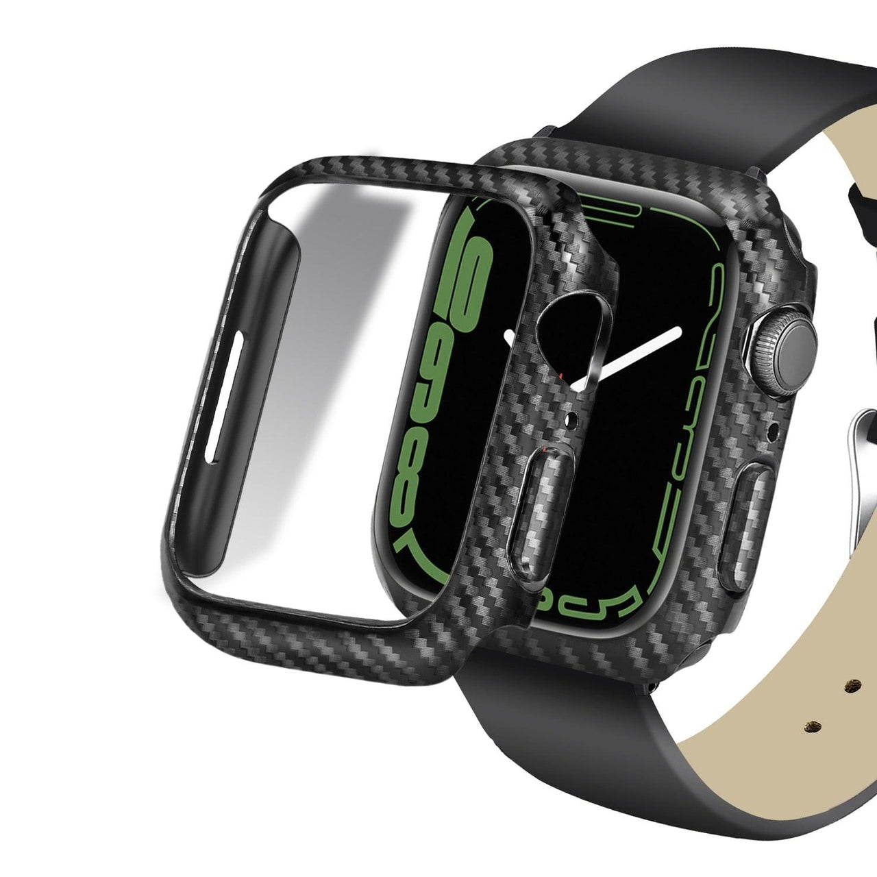 Carbon Fiber Protective Case for Apple Watch - watchband.direct