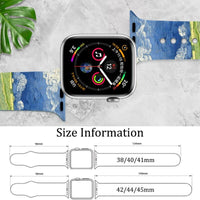 Thumbnail for Pattern Printed Silicone Apple Watch Strap - watchband.direct