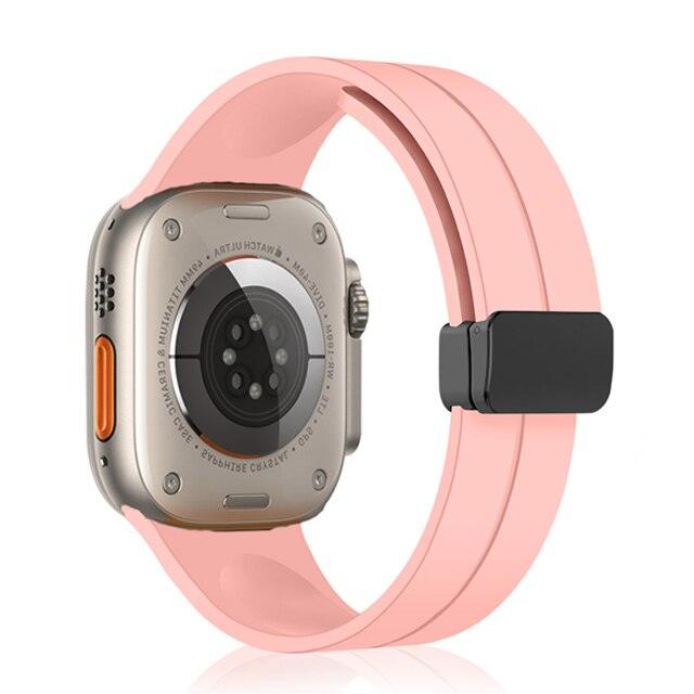 Magnetic Buckle Silicone Apple Watch - watchband.direct