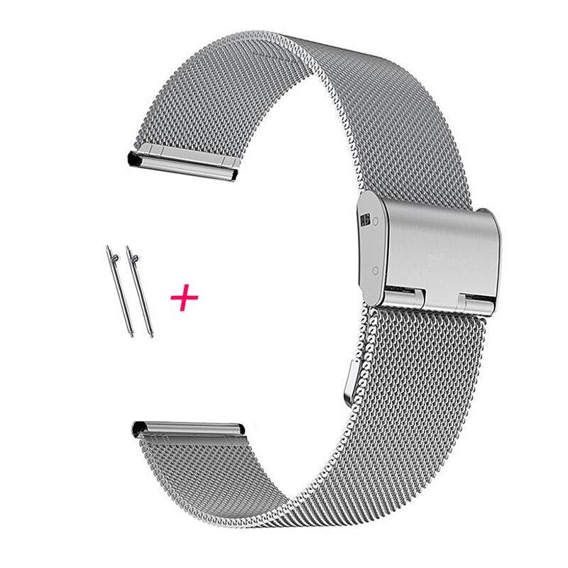 Stainless Quick Release Milanese Loop - watchband.direct