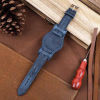 Thumbnail for Genuine Leather Retro Bund Strap - watchband.direct