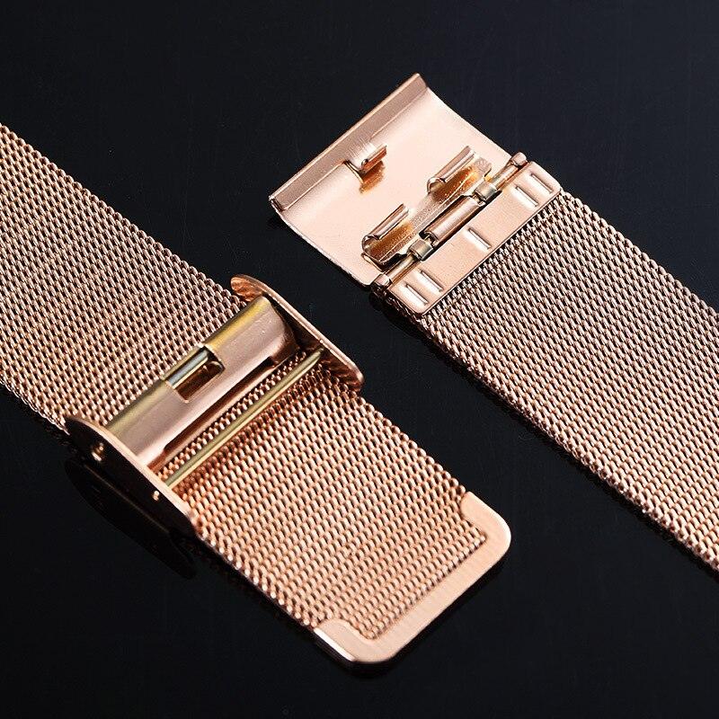 Stainless Quick Release Milanese Loop - watchband.direct