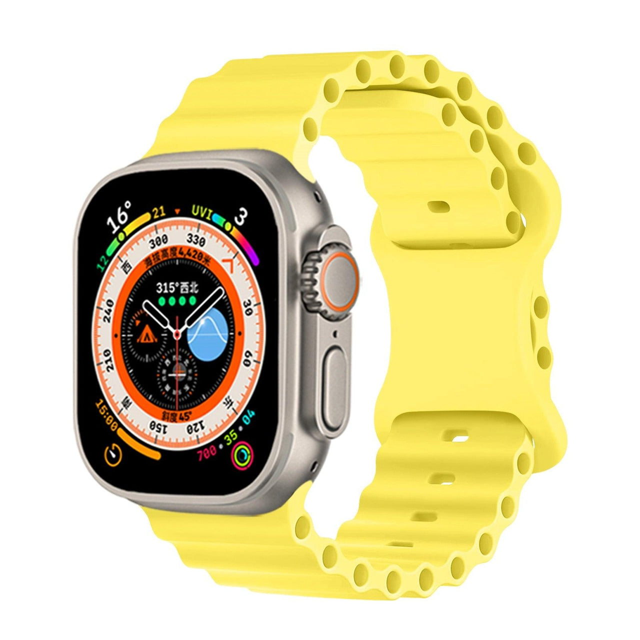 Silicone Ocean strap For Apple Watch - watchband.direct