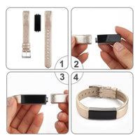 Thumbnail for Glowing Leather Band for Fitbit Alta / HR - watchband.direct