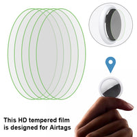 Thumbnail for Ultra-Thin Clear Screen Protector for Apple Airtags - watchband.direct