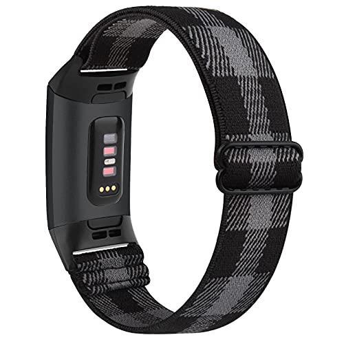 Nylon Elastic Loop Strap for Fitbit Charge 3 / 4 - watchband.direct