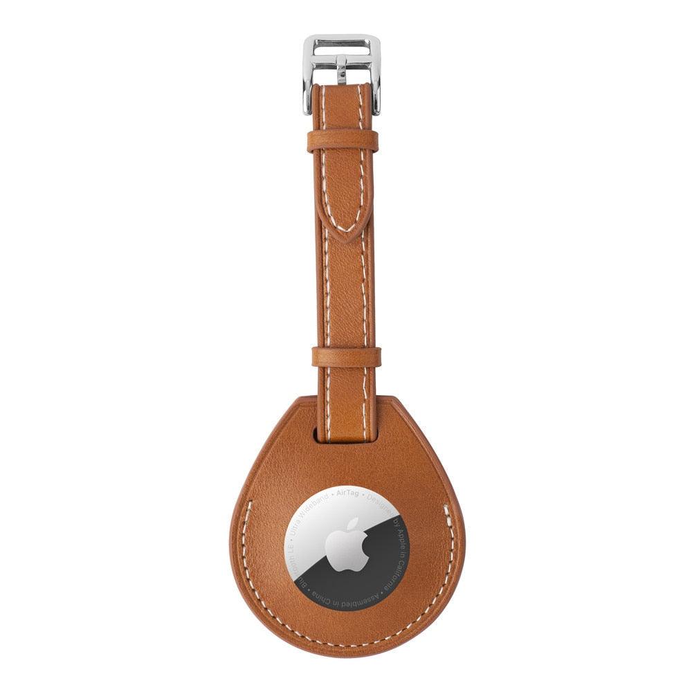 Leather Protective Sleeve for Apple Airtag - watchband.direct