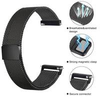 Thumbnail for Milanese Magnetic Loop Strap with Quick Release - watchband.direct