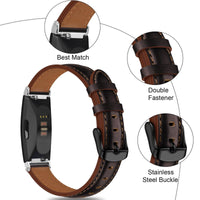 Thumbnail for Genuine Leather Strap for Fitbit Inspire / Ace - watchband.direct