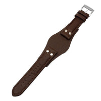 Thumbnail for Heritage Leather Bund Strap - watchband.direct