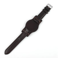 Thumbnail for Gloss Genuine Leather Bund Strap - watchband.direct