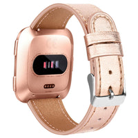 Thumbnail for Leather Bracelet for Fitbit Versa Lite / 2 - watchband.direct