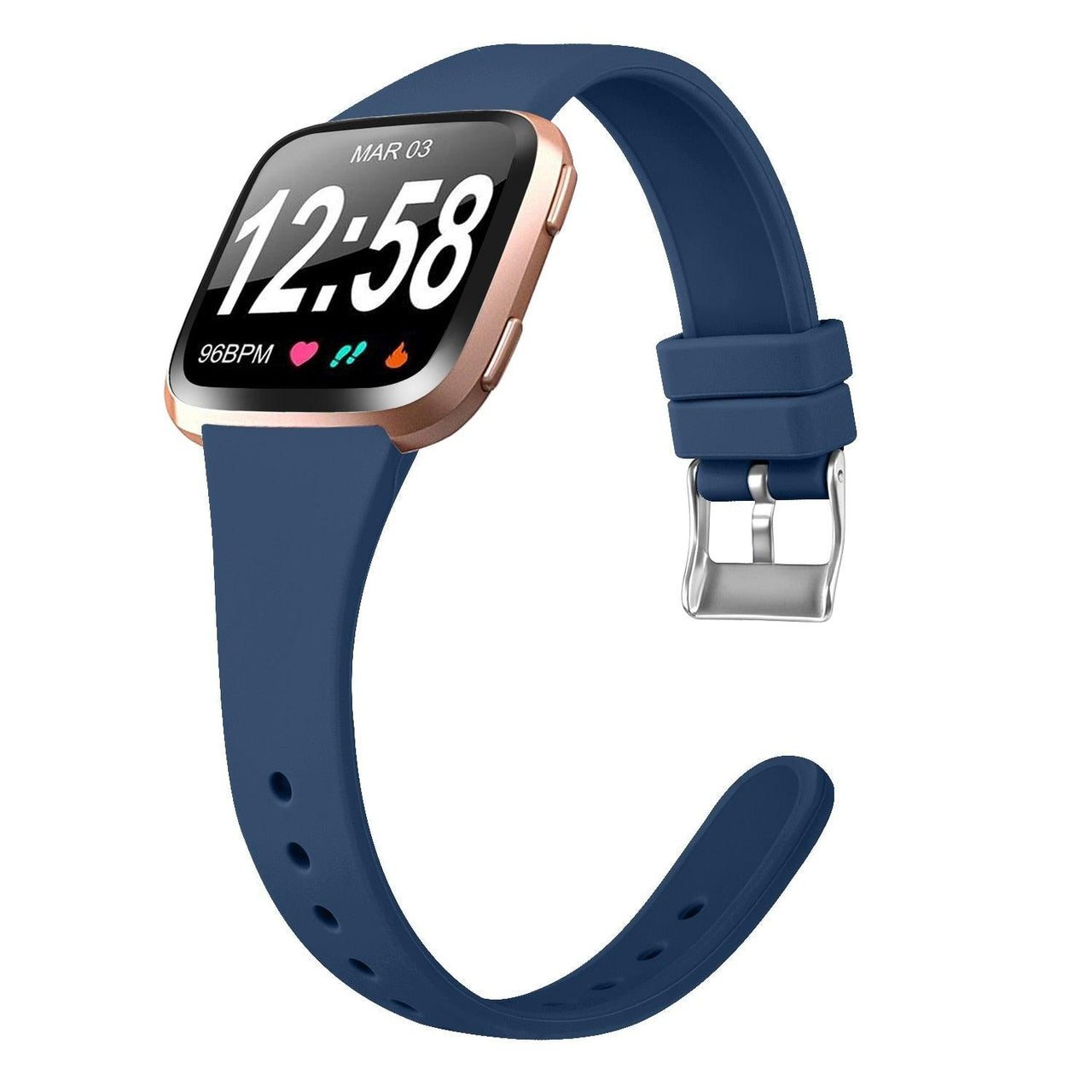Basic Silicone Strap for Fitbit Versa 2 - watchband.direct