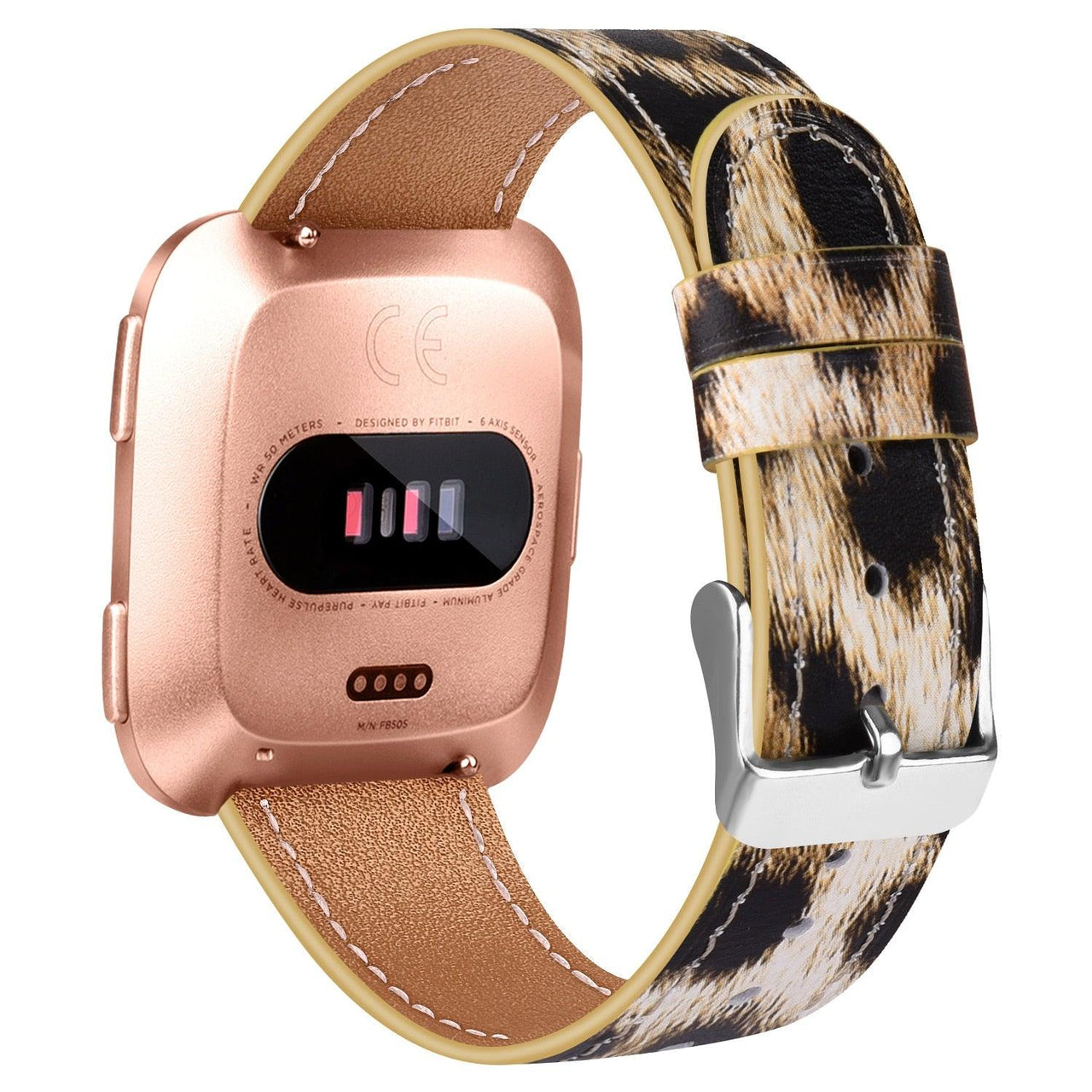 Leather Bracelet for Fitbit Versa Lite / 2 - watchband.direct