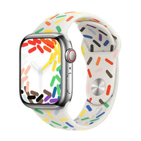Thumbnail for Pride Confetti Silicone Strap for Apple Watch - watchband.direct