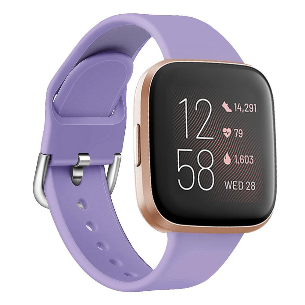 Adjustable Silicone Band for Fitbit Versa / Versa 2 - watchband.direct