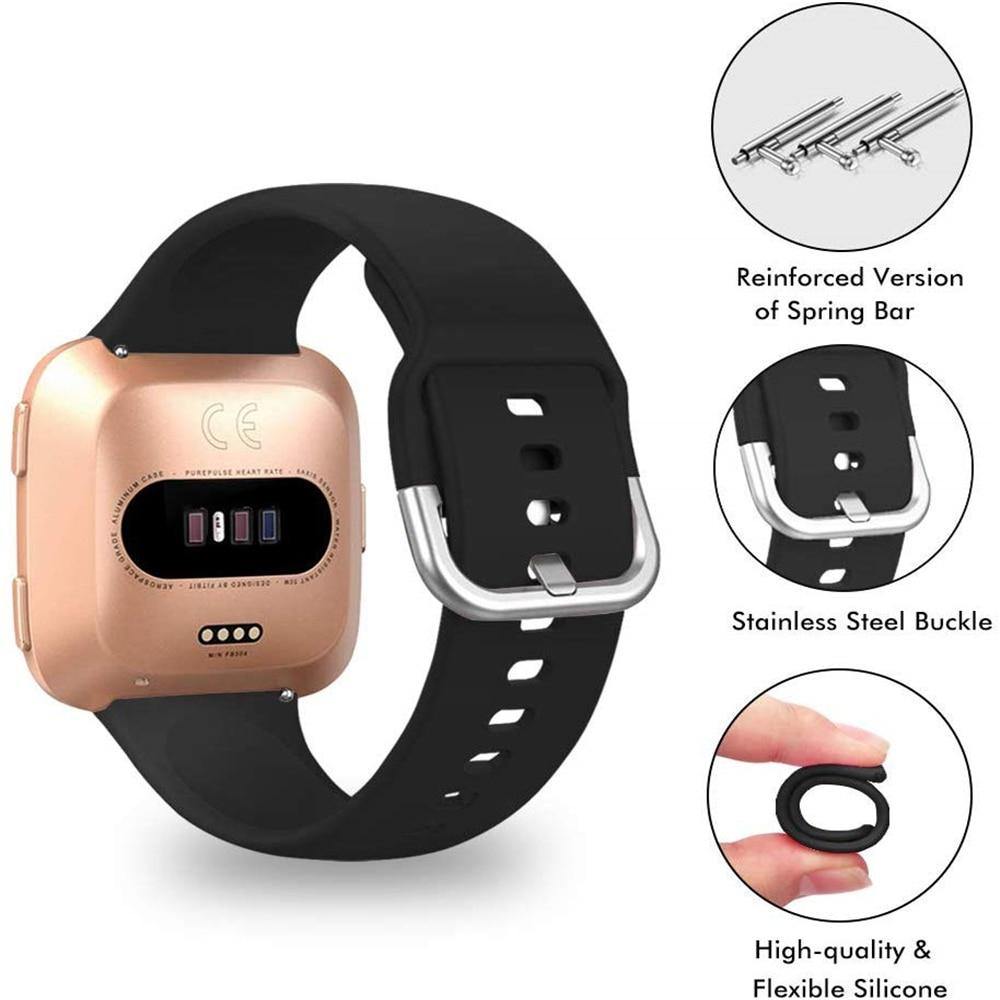 Adjustable Silicone Band for Fitbit Versa / Versa 2 - watchband.direct