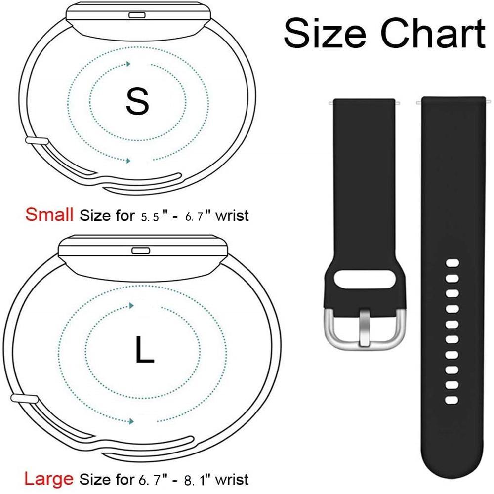 Adjustable Silicone Band for Fitbit Versa / Versa 2 - watchband.direct