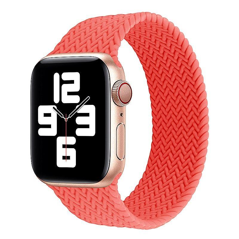 Braided Silicone Solo Loop Strap for Apple Watch - watchband.direct