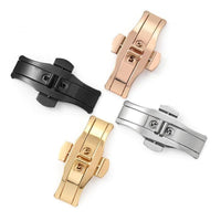 Thumbnail for Butterfly Hidden Buckle with Push Button - watchband.direct