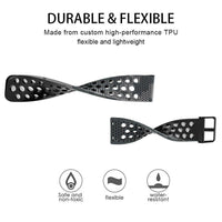 Thumbnail for Camouflage Rubber Band for Fitbit Versa - watchband.direct