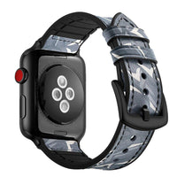 Thumbnail for Camouflage Silicone Leather Strap for Apple Watch - watchband.direct