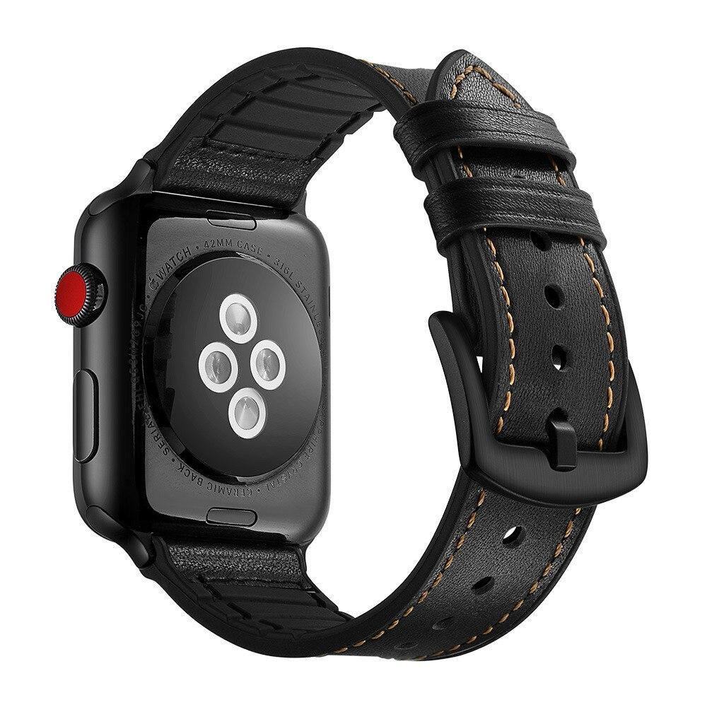 Camouflage Silicone Leather Strap for Apple Watch - watchband.direct