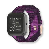 Thumbnail for Breathable Woven Fabric Bands for Fitbit Versa / Versa 2 / Versa Lite - watchband.direct