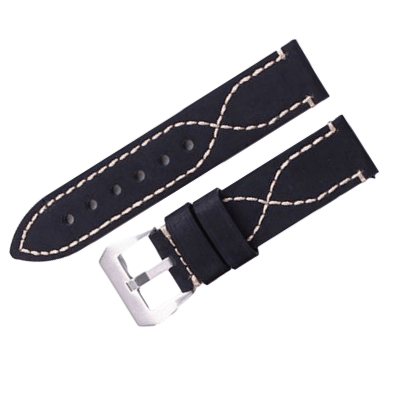 Cross Thread Genuine Leather Watchband - watchband.direct