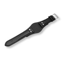 Thumbnail for Leather Rivet Bund Strap - watchband.direct