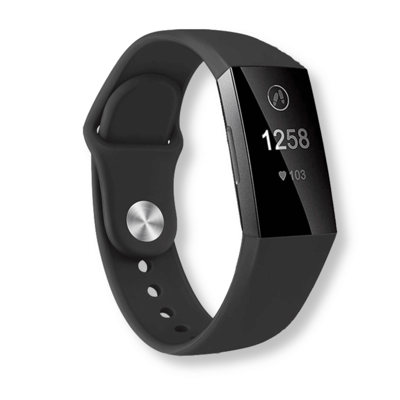 Modern Silicone Bracelet for Fitbit Charge 3 / 4 - watchband.direct