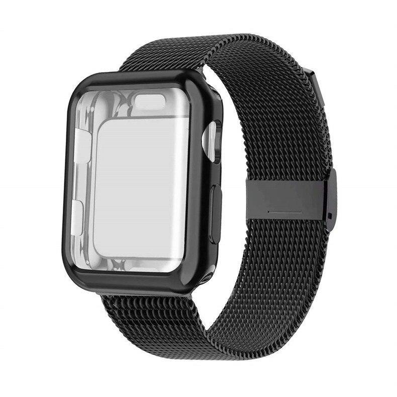 Case and Milanese Loop Strap for Apple Watch - watchband.direct