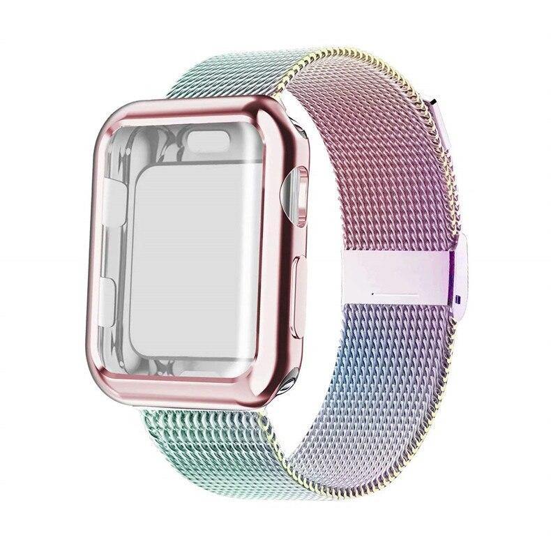 Case and Milanese Loop Strap for Apple Watch - watchband.direct