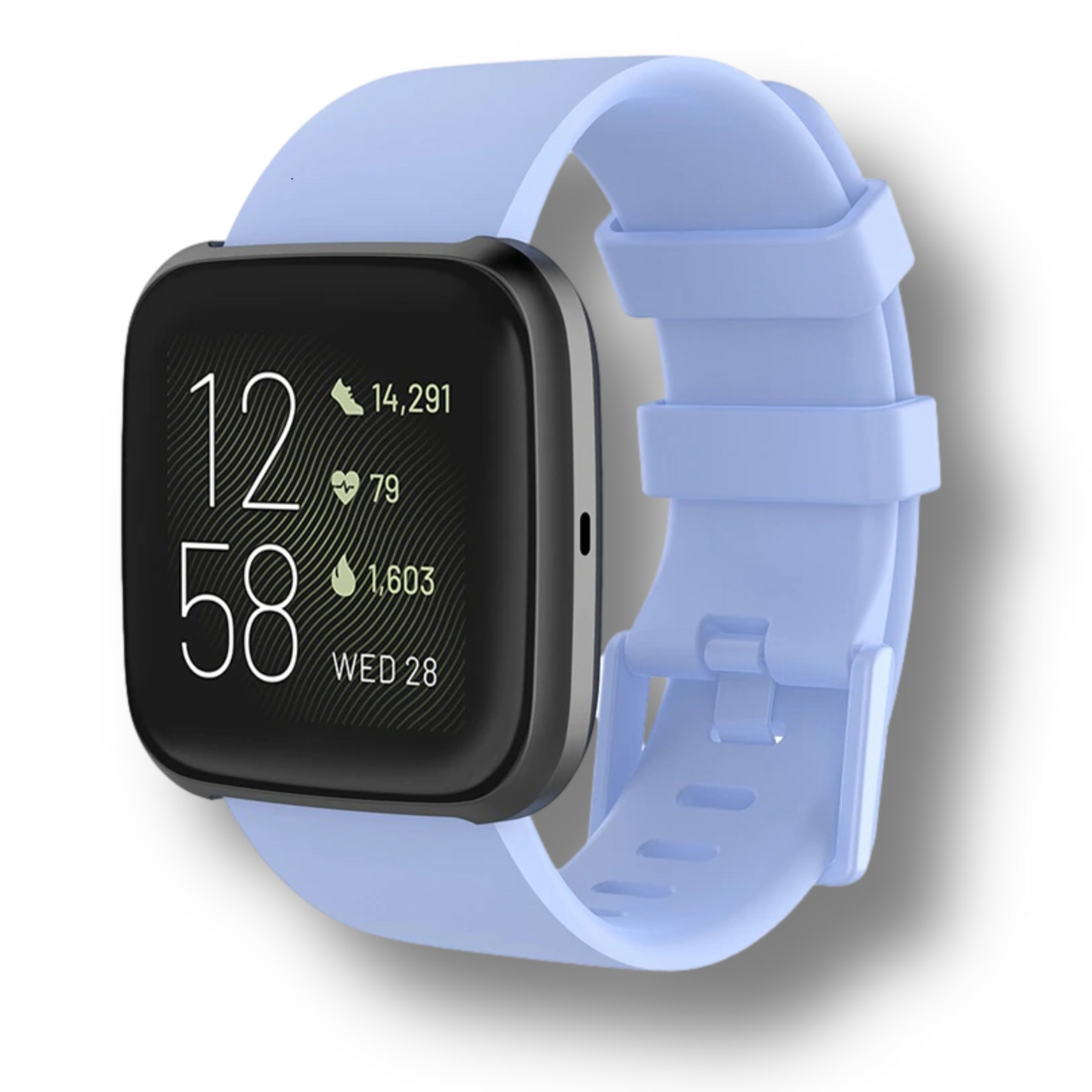 Classic Rubber Strap for Fitbit Versa / Versa 2 - watchband.direct