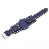 Thumbnail for Colorful Leather Cuff Watch Bracelet - watchband.direct