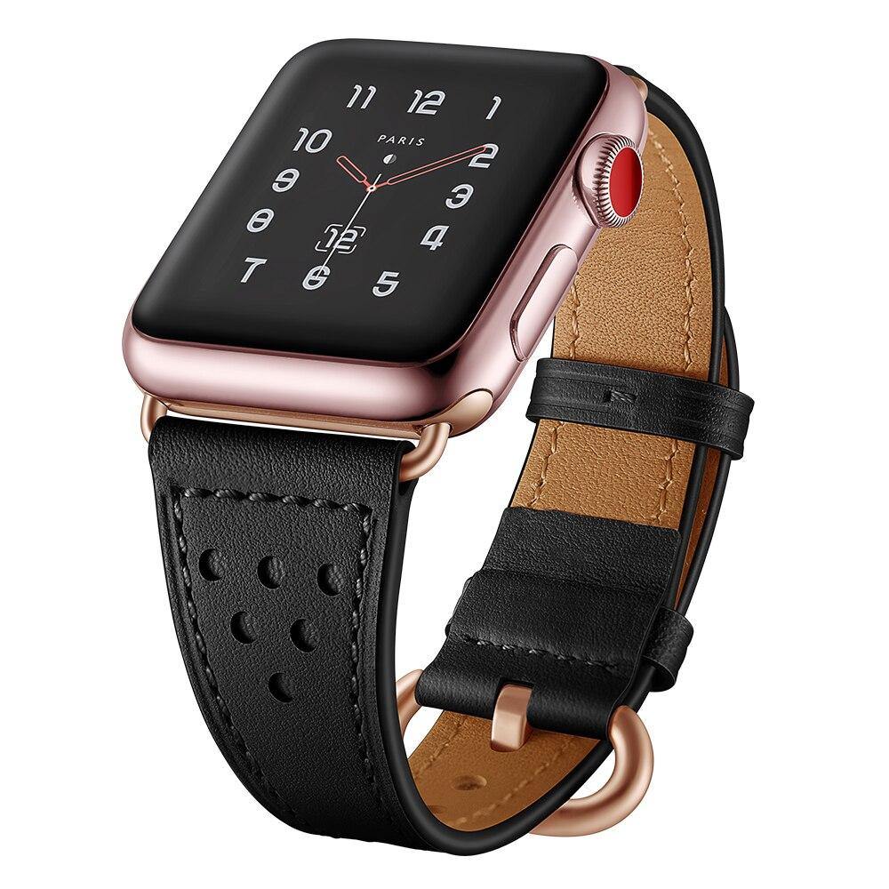 Cowhide Leather Strap for Apple Watch - watchband.direct