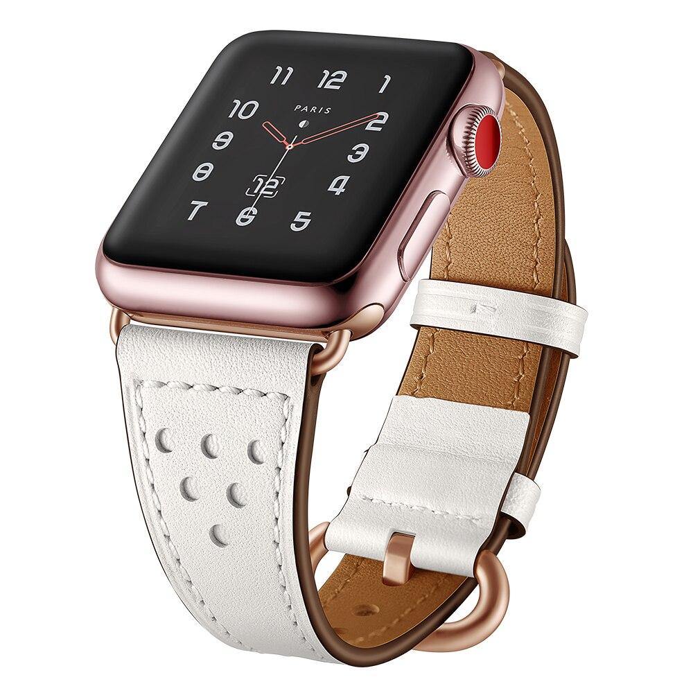 Cowhide Leather Strap for Apple Watch - watchband.direct