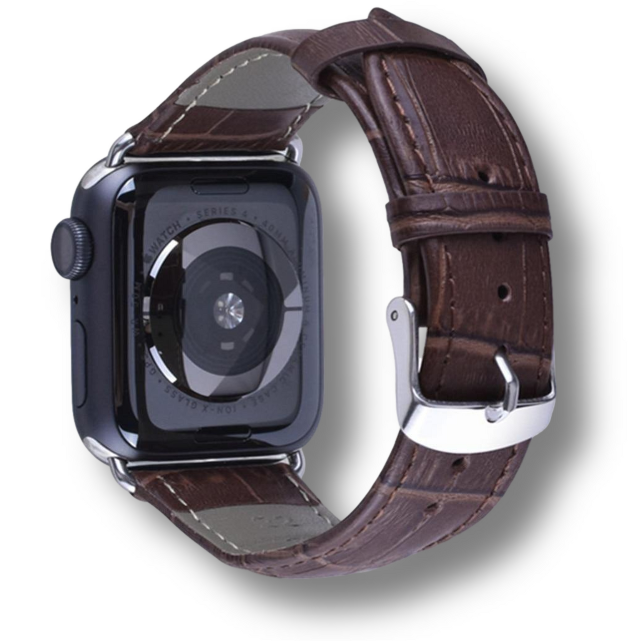 Croco Print Leather Strap for Apple Watch - watchband.direct