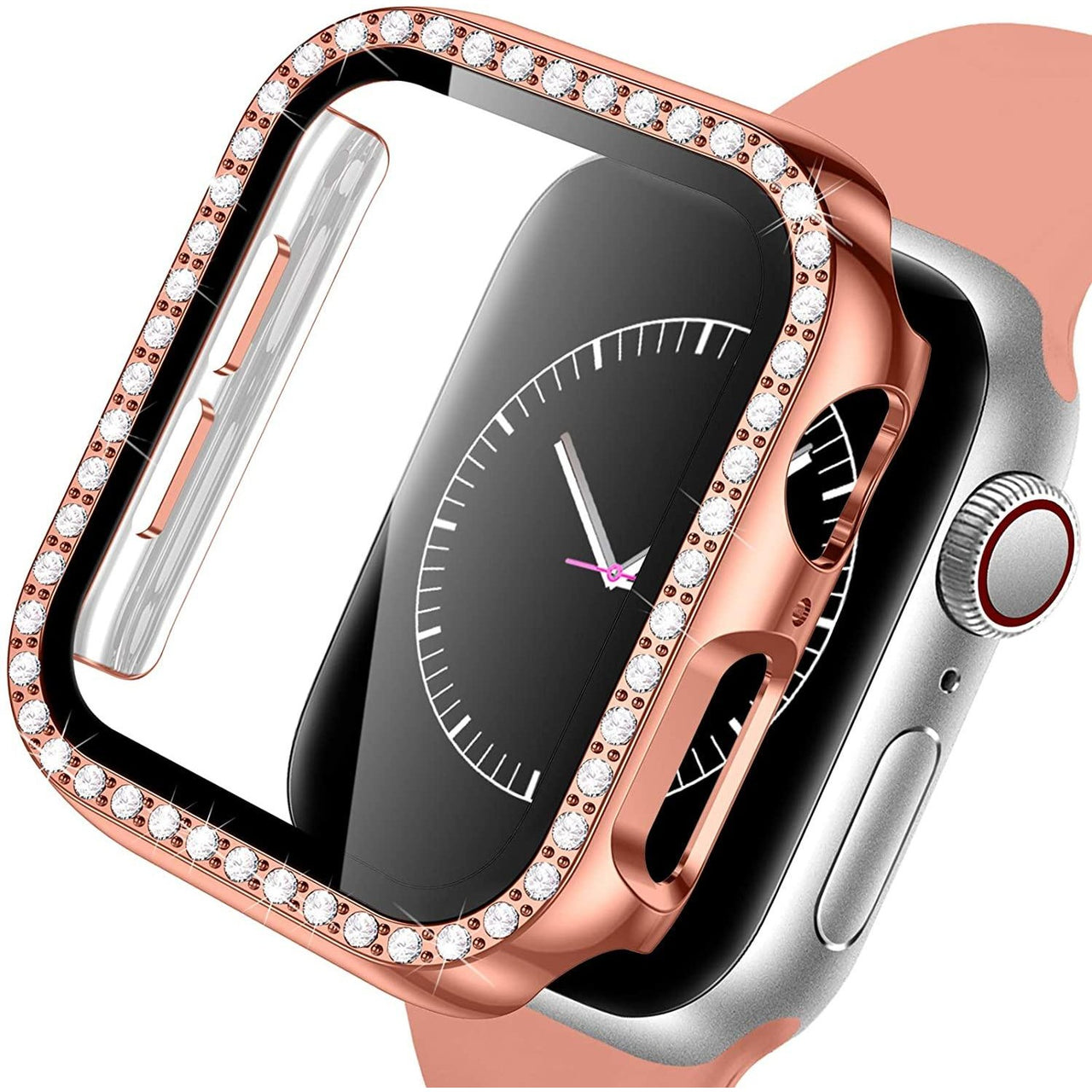 Crystal Diamond Apple Watch Case - watchband.direct