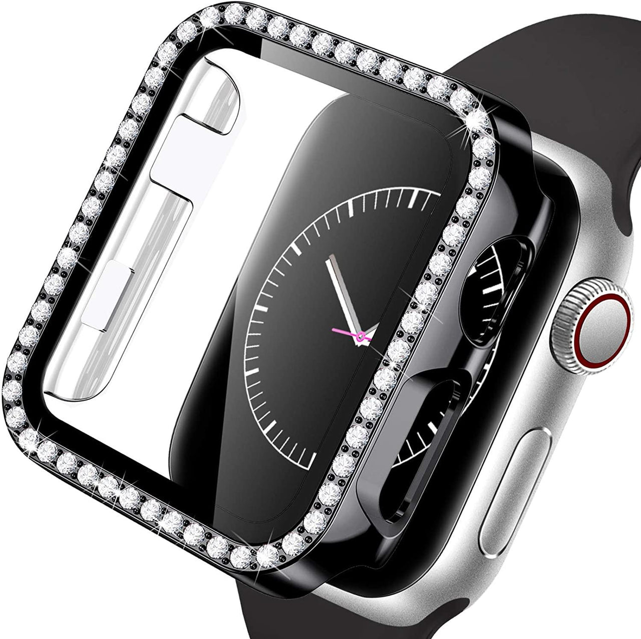 Crystal Diamond Apple Watch Case - watchband.direct