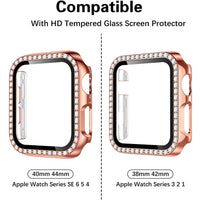 Thumbnail for Crystal Diamond Apple Watch Case - watchband.direct