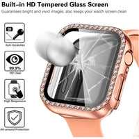 Thumbnail for Crystal Diamond Apple Watch Case - watchband.direct