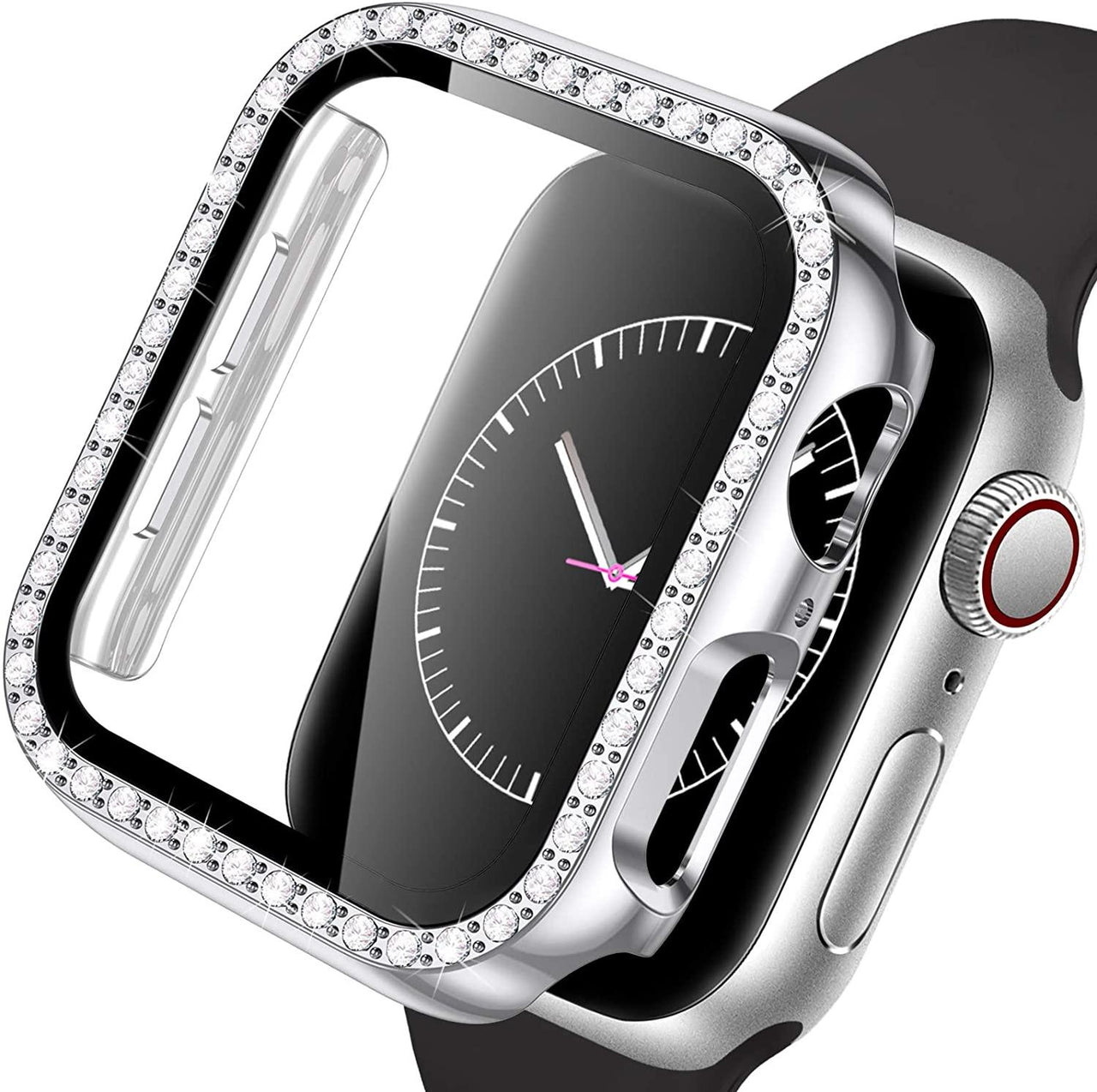 Crystal Diamond Apple Watch Case - watchband.direct