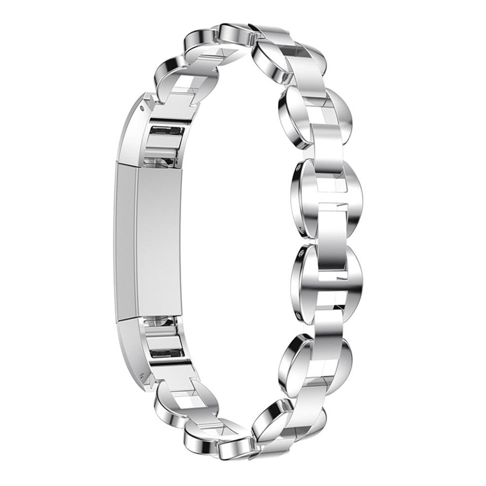 Crystal Steel Strap for Fitbit Alta / HR - watchband.direct