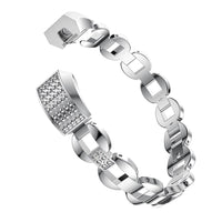 Thumbnail for Crystal Steel Strap for Fitbit Alta / HR - watchband.direct