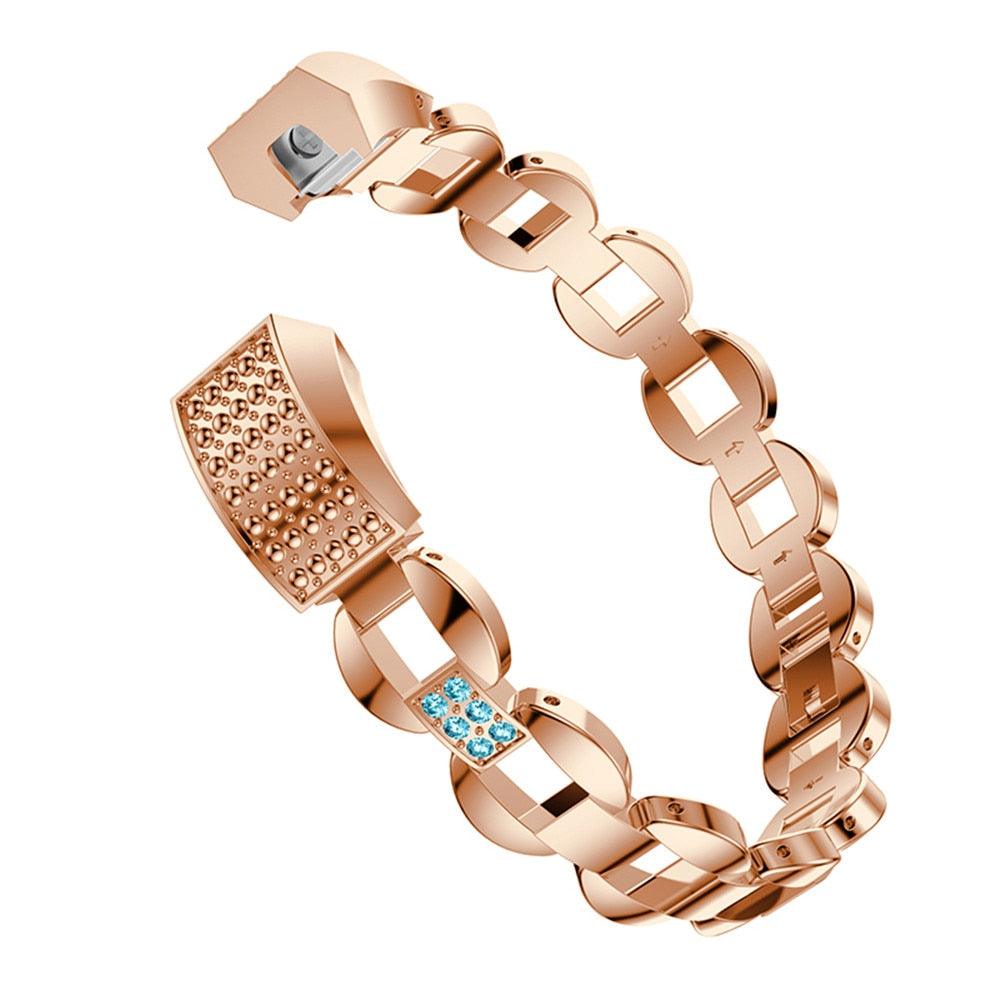 Crystal Steel Strap for Fitbit Alta / HR - watchband.direct